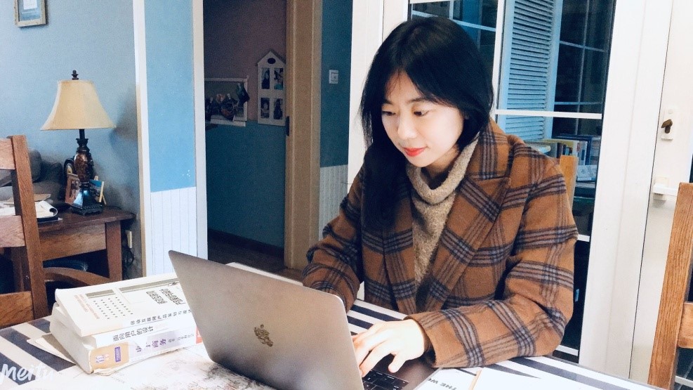 陈娟娟老师准备线上教学 M88